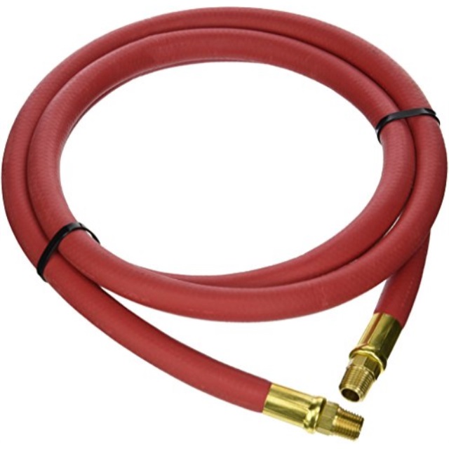 3/8 IN x 3 FT RUBBER AIR HOSE LEAD USATM 3/8 IN x 3 FT RUBBER AIR HOSE LEAD USATM